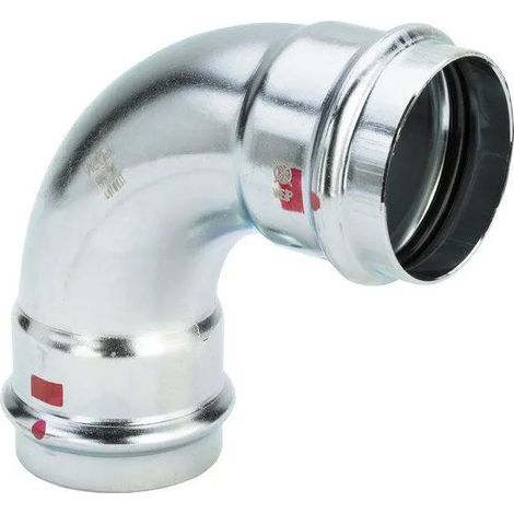 Raccord Viega 1114.5 acciaio zincato 90 gradi 15 mm