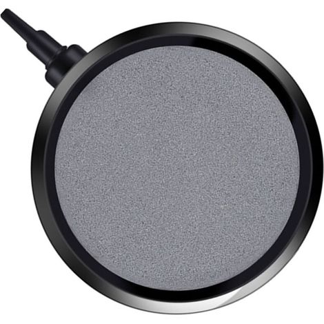 Disque à bulles pour aquarium / Diffuseur d'air pour bassin à koï, 10.7 cm, décoration pour pompe d'étang et hydroponie (1/5)