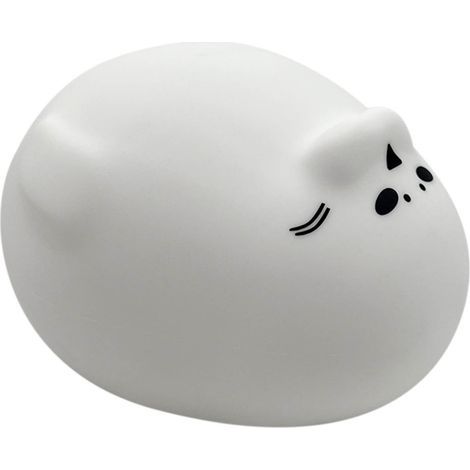 Veilleuse Herrnalise, lampe LED bicolore, lampe de chevet en silicone mignonne pour chambre d'enfant la chambre d'enfant (1/5)