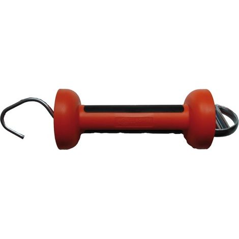 Maniglia Isolante Soft Touch Arancio per Nastro/Fettuccia (Acciaio Inox) GALLAGHER per Recinzioni Elettriche (1/3)