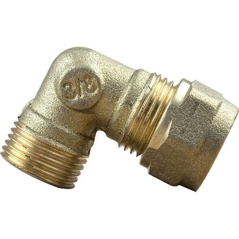 Coude bicone 3/8" (12/17) Mâle - Cuivre Ø12 - Arcanaute (1/4)