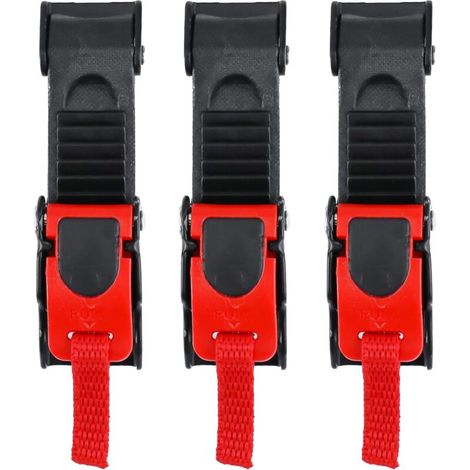 3 hebillas para casco de motocicleta, hebillas de liberación rápida con correa para casco de motocicleta/bicicleta.
