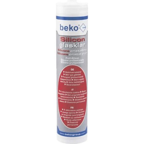 beko Silicon glasklar Silikon 310 ml 225 310 01