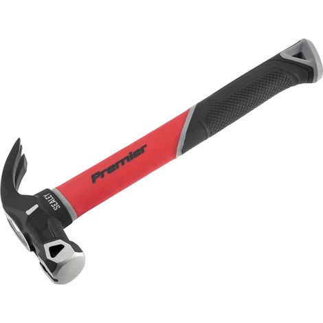 Sealey CLHG16 Premier Claw Hammer with Fibreglass Shaft 16oz