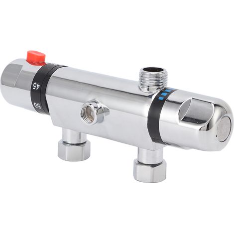 Vanne de mélange thermostatique DN15 régulation de température constante pour douche (1/5)