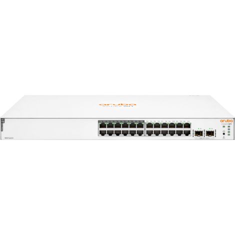 Hewlett Packard HPE Aruba Instant On 1830 24G 12p Class4 PoE 2SFP 195W Switch (JL813AABB)