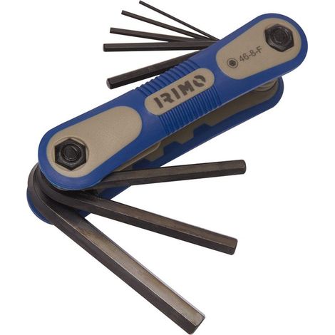 Innensechskantschlüssel Satz Irimo 8 Stück braun 1 5 bis 8 mm