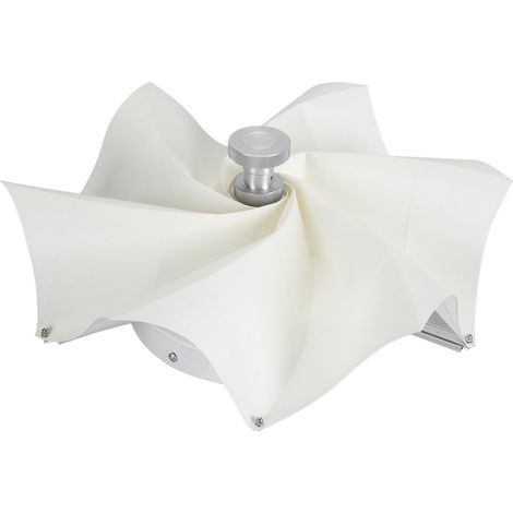 Blumenförmige Wandleuchte, Berührungsschalter, staubdichter Lampenschirm, warmes Licht, moderner Stil, für Wohnzimmer, Badezimmer oder Flur. (1/5)