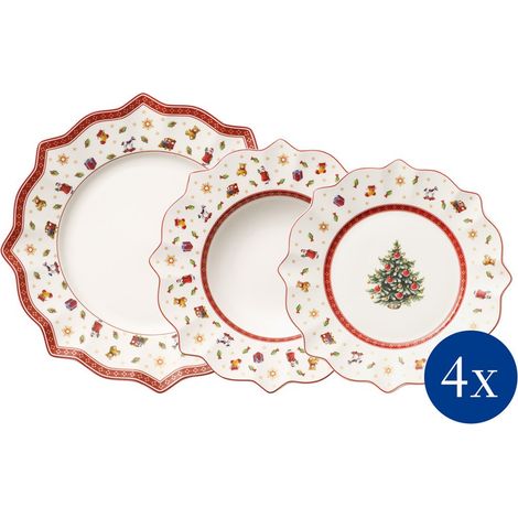 Villeroy & Boch Toy's Delight Geschirrset 12 Stück(e) Porzellan Mehrfarbig