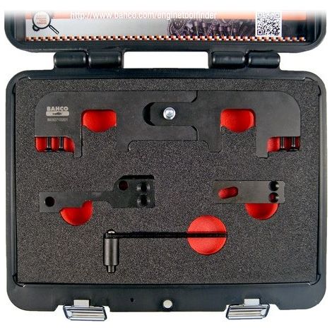 BAHCO - Coffret d'outils de calage pour moteurs PSA 1.0-1.2 Essence