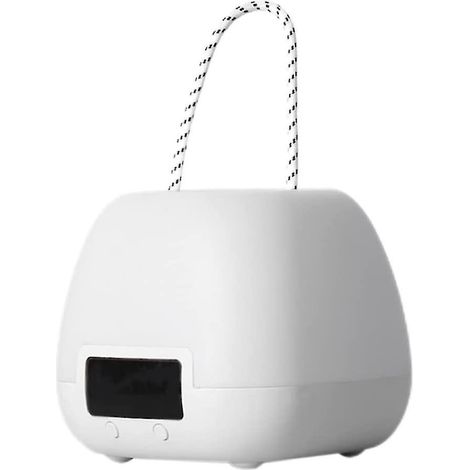 Lampe de chevet LED veilleuse enfant avec télécommande, changement de couleur et affichage de l'heure (1/5)