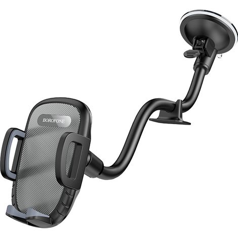 Support téléphone voiture ventouse – Rotation 360° – Fixation gel pour pare-brise – Compatible smartphones et GPS (1/4)