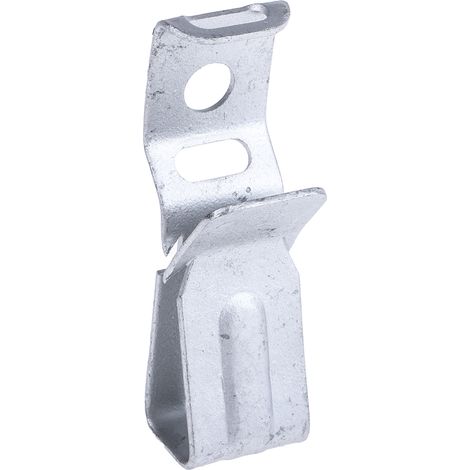 Rs Pro – Support de raccordement câble de poutre en acier – Épaisseur de bride 3 à 10 mm – Pack de 25 unités pour fixation serre-fils (1/3)