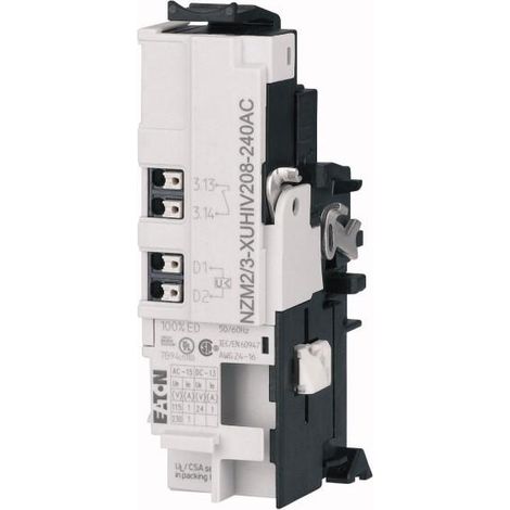 Déclencheur à manque de tension 18V DC +2fS 000189780 EATON NZM2/3 XUHIV18DC PI
