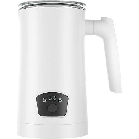 Lait frother 4 pouces 1 électrique steamer full automatique lait frother foam fabricant pour café chocolate eu prise (1/5)