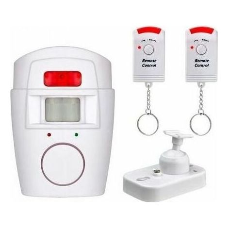 alarme de porte télécommandée, alarme de fenêtre d'alarme de piscine, sirène infrarouge 105dB pour la sécurité à la maison (1/5)