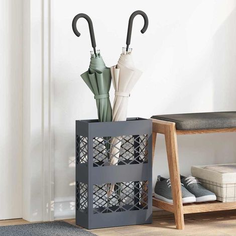 Sonnenschirmhalter Anthrazit 28 x 12 x 41 cm Stahl
