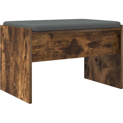 Maison Exclusive - Flurbank mit Kissen Geräucherte Eiche 63 x 38