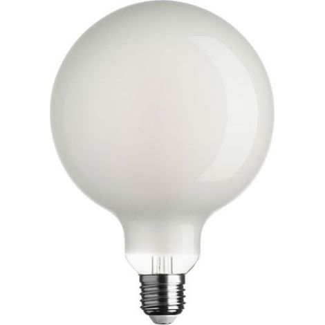 Ampoule LED Globe 125 E27 8,5W – 1055 lm – 2700 K – Verre Dépoli – Filament – Équivalente 75 W