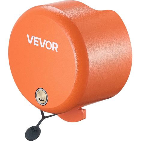 Antivol de remorque robuste pour attelages 47,5 à 58,6 mm avec 4 clés, idéal pour camping-car, remorque et bateau (1/5)