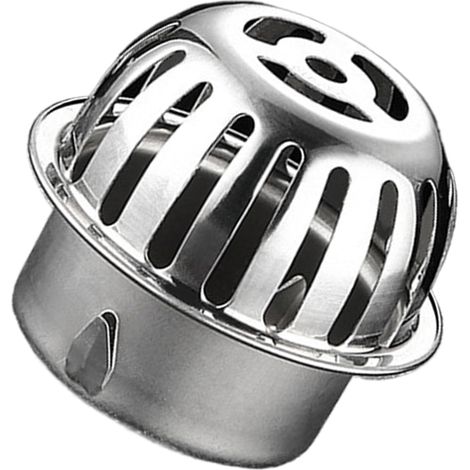 ZHIJIA PREMIUM Couvercle de drain circulaire inox - Grille d'évacuation légère pour cave et jardin (1/5)