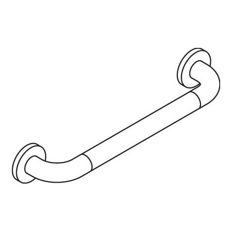 HEWI 801.36B116 98 Poignée de préhension Ser 801, mat, ø33 (1/2)