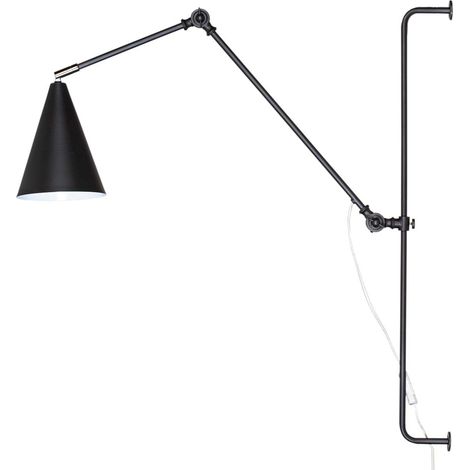 Applique murale articulée noire Yukon By Rydens E27 (1/2)