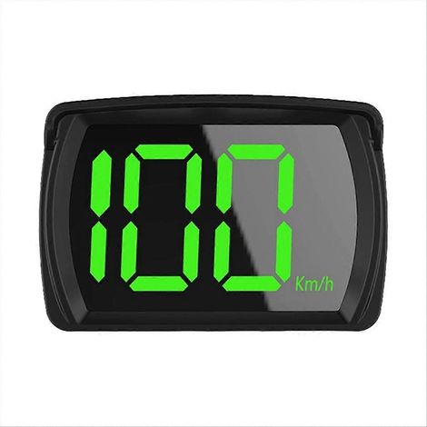 Compteur de vitesse GPS numérique universel avec indicateur de vitesse et écran LCD HD (1/5)