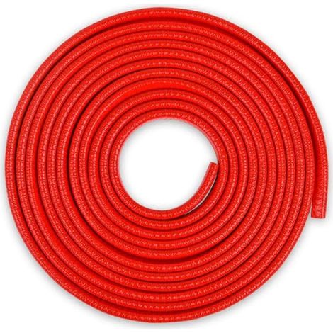 10M Protection Portiere Voiture, Acier à Ressort en U, Sans Colle, Caoutchouc (Rouge) (1/5)