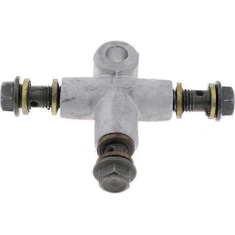 Raccord en T universel pour conduite de frein de moto, 3 voies (1/5)