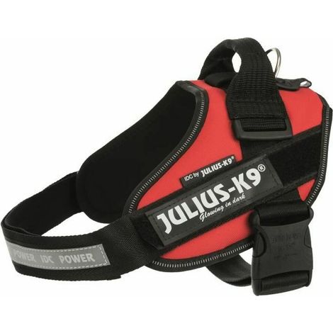 Pettorina IDC Julius K9 Powerharness (ITA)  - Pettorina IDC Julius K9 Powerharness (ITA) - Rosso, M / Taglia 0 (58-76cm)