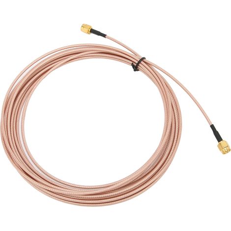 Câble coaxial SMA mâle-mâle faible perte SC316 pour antenne WiFi et extension de signal (1/4)