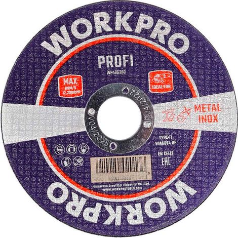 Disco de corte, acero inoxidable, profi ø125 x 1,6 x 22,2 mm