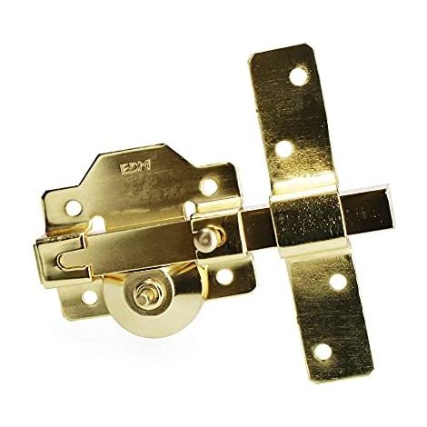 edm Elegante Oberfläche Schloss in hochwertigem Goldstahl 83,5 cm