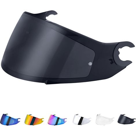 Helmet Visor for D Skwal D-Skwal 2 Spartan Carbon Motorcycle Helmet Windshield Visor Replacement Lens Motorcycle Helmet Visor (1/5)