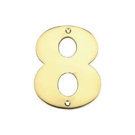 Porta numero 8 in acciaio inossidabile con vite GSC 003302608
