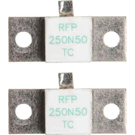 Résistance de charge fictive RF 250 W 50 ohms RFP250N50TC haute puissance pour applications radioamateurs et tests d'antennes en fréquence RF (1/5)