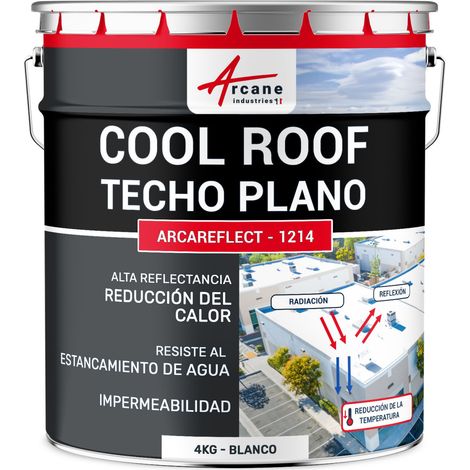 Pintura para tejado plano, resistente al estancamiento de agua - ARCAREFLECT - 1214