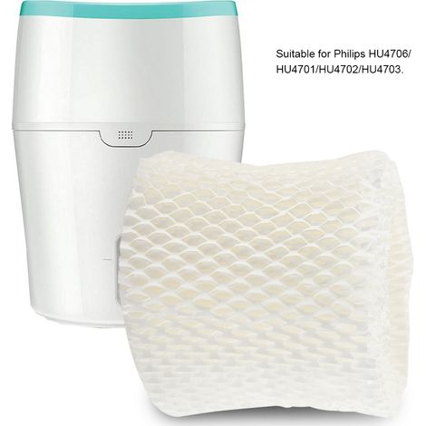 Filtre de rechange pour humidificateur Philips HU4801, HU4802 et HU4803 (1/5)