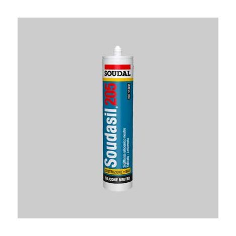 SIGILLANTE NEUTRO PER EDILIZIA 'SOUDASIL 205' SOUDAL 310 ml