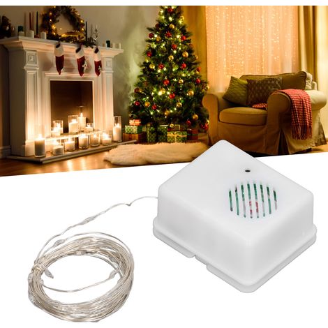 Weihnachtsbeleuchtung, untermalt von fröhlicher Musik, eignet sich perfekt für Weihnachtsfeiern im Innen- und Außenbereich, zum Dekorieren von Terrassen und Gärten sowie für eine stimmungsvolle Beleuc (1/5)
