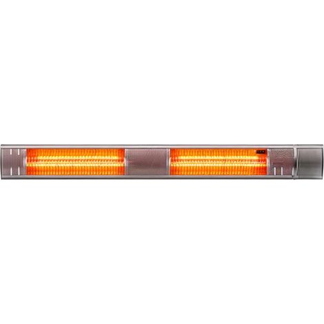 Chauffage d'extérieur - 50/60 Hz, 1 000/2 000/3 000 W, éléments chauffants en fibre de carbone (1/2)