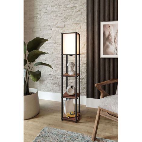 Lámpara de pie, lámpara de pie, iluminación de salón. Lamp Nuez (1/4)