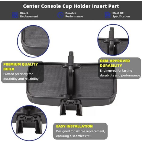 Suitable for 16-18 Honda HR-V, beverage cup holder car accessory ornament 77230-T7W-A02ZA (1/4)