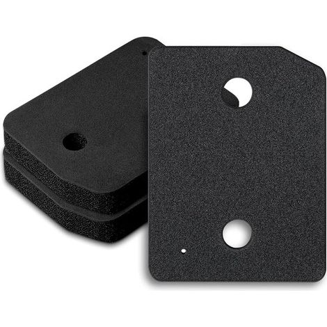 3er-Pack Filter für Miele Wäschetrockner der Serie T1 9164761 – Fein/Grob – 207 x 157 x 30 mm (1/5)