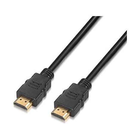 Aisens - premium high speed hdmi v2.0 cable / hec 4k@60hz 18gbps, a/m-a/m, black, 0.5m (1/2)