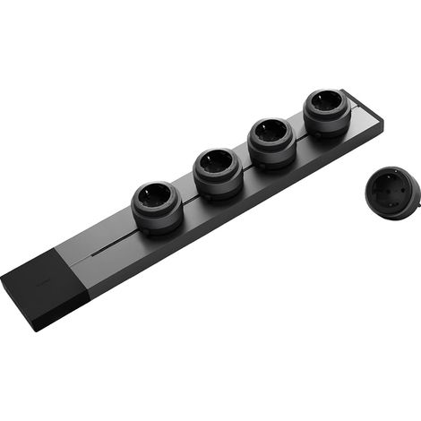 Prise de courant Power Track, Design modulaire, Sécurité améliorée, 4 Prise 50cm (1/2)