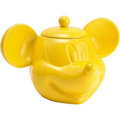 MICKEY MOUSE BISCOTTIERA IN CERAMICA 3D GIALLA (1/4)