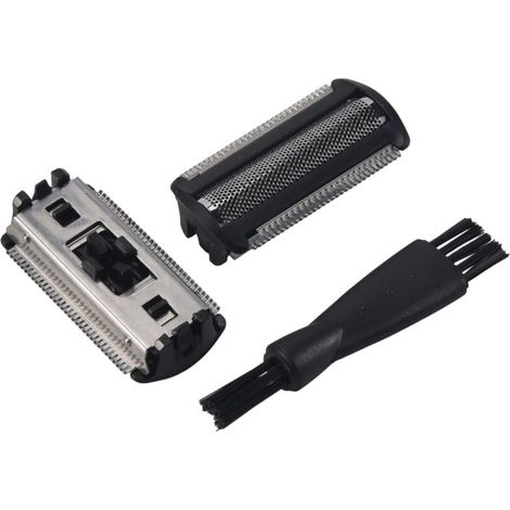 2 Pièces Tête de Rechange pour Tondeuse à Barbe Corps Lames de Rasoir Compatibles Modèles (1/4)