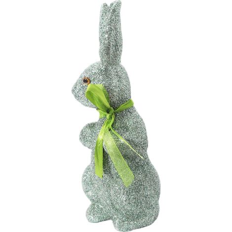 für den Garten Figur aus Schaumstoff glänzend mit Osterhase